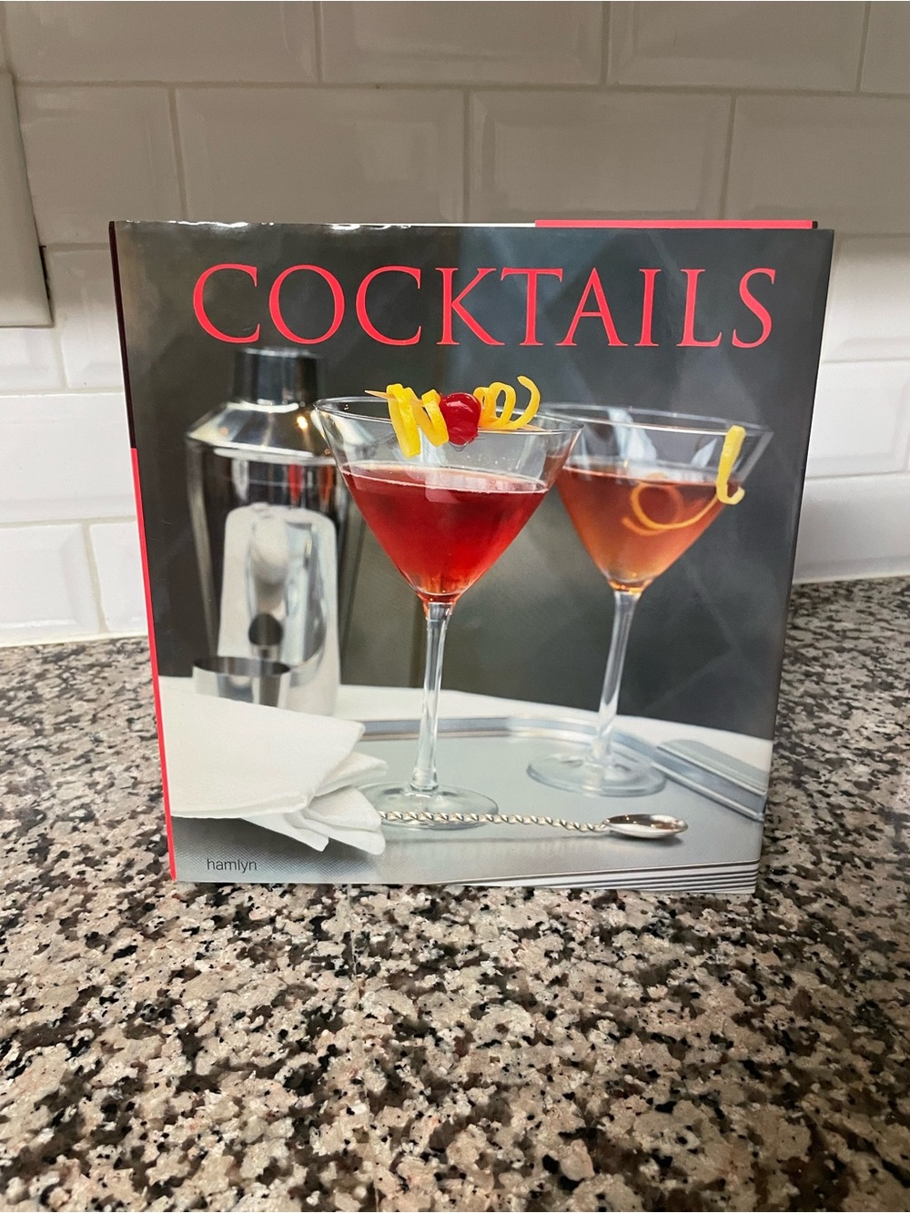Cocktails Coffee Table Book